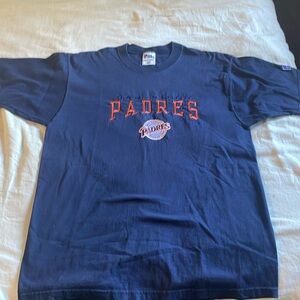 San Diego Padres 80 ‘ s T Shirt Pro Player line new .Large